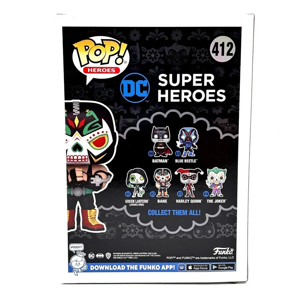 Funko‎ Pop Vinyl DC Universe Bane 412 Glows in the Dark Special Edition